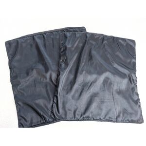 Pillow Shams 25" square black NWOT